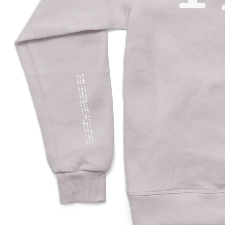 1̶9̶3̶7̶ STORY HEMP HOODIE - WARM GREY