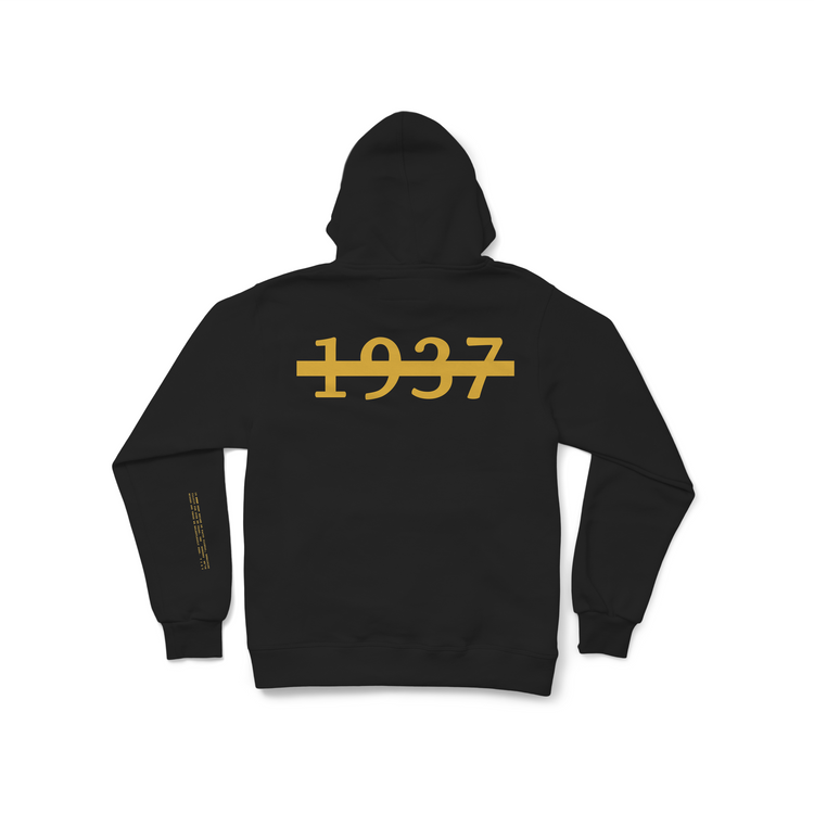 1̶9̶3̶7̶ STORY HEMP HOODIE - BLACK GOLD