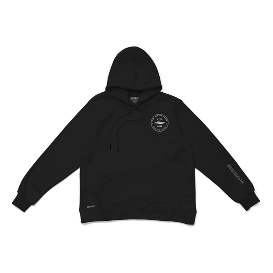 1̶9̶3̶7̶ STORY HEMP HOODIE - BLACK