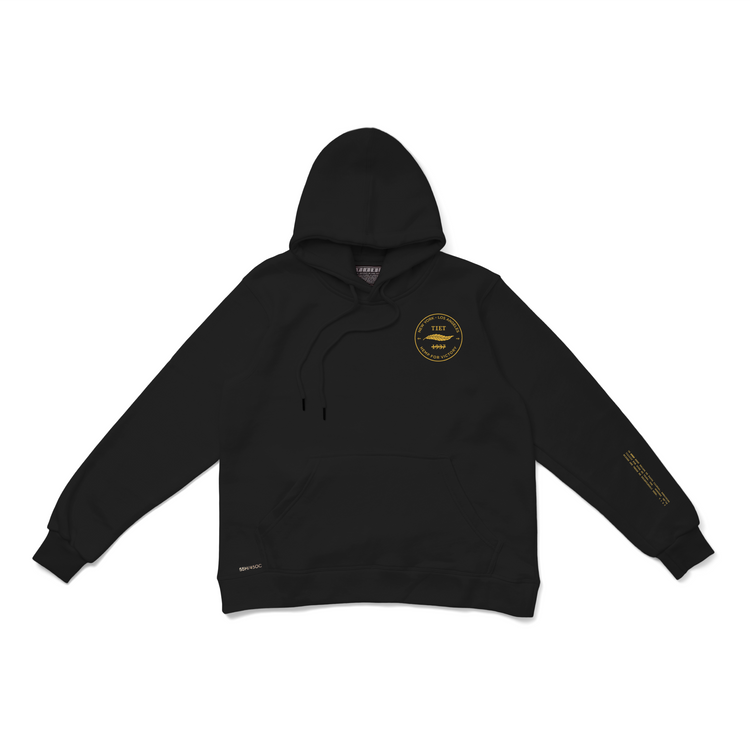 1̶9̶3̶7̶ STORY HEMP HOODIE - BLACK GOLD