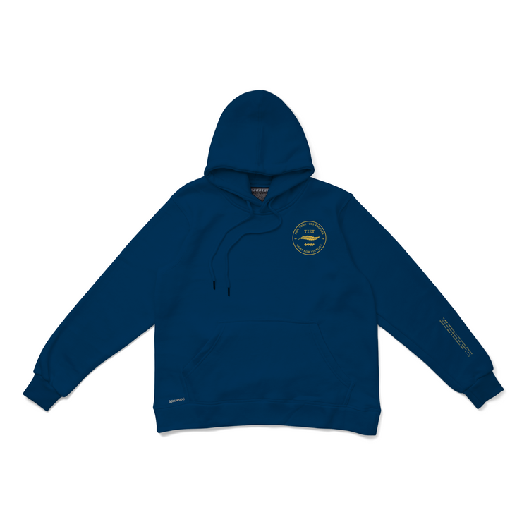 1̶9̶3̶7̶ STORY HEMP HOODIE - BLUE GOLD HEAVYWEIGHT