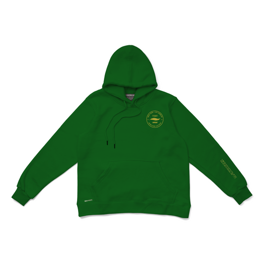 1̶9̶3̶7̶ STORY HEMP HOODIE - GREEN GOLD