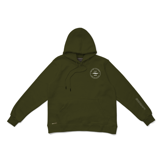 1̶9̶3̶7̶ STORY HEMP HOODIE - OLIVE HEAVYWEIGHT